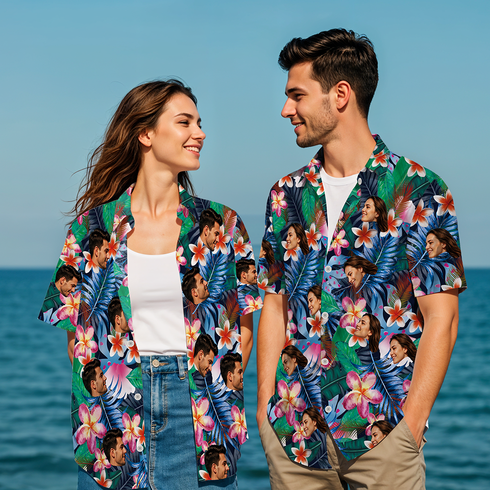 Tropical Wild - Custom Women Hawaiian Shirt