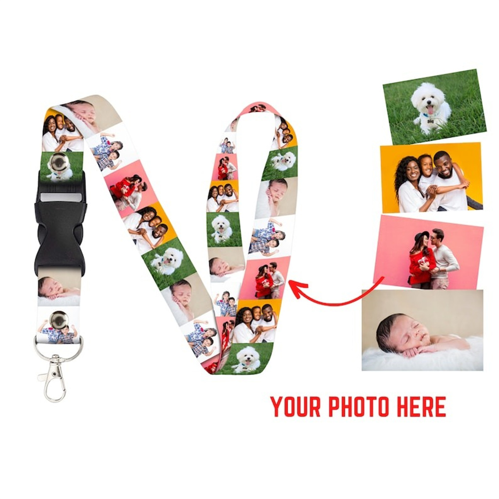 Personalized Photo Neck Lanyard