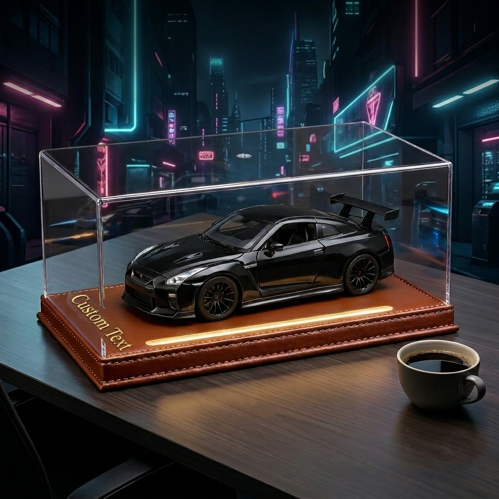Hypercar Alarm Clock with Engine Sound, Exhaust Effect & LED Lights – Desk Gift for Car Lovers - MyHawaiianShirts