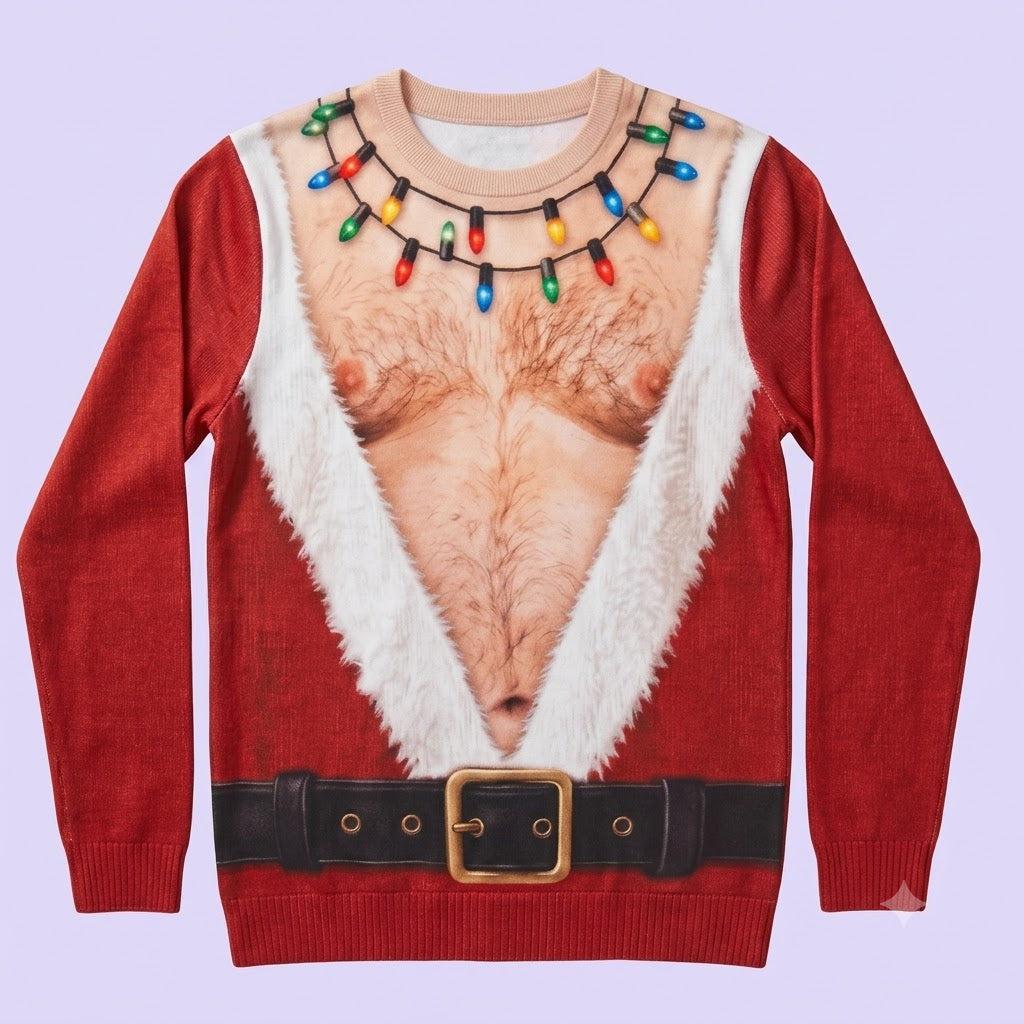 Funny Christmas Sweatshirt for Men & Women – Ugly Christmas Pullover, Novelty Holiday Crewneck Sweatshirt