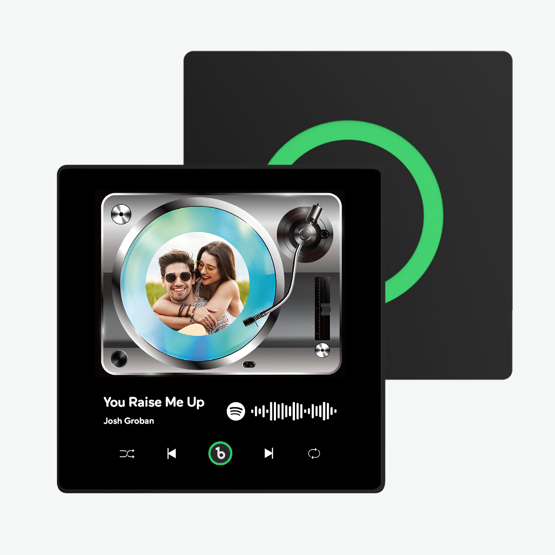 New 4.0 Upgrade Photo Colorful Album Fridge Magnet Personalized Music Fridge Magnet Can Plays Song FridgeBeats Pro Supports Bluetooth Connectivity Home Decor Valentine's Day Gifts - MyHawaiianShirts