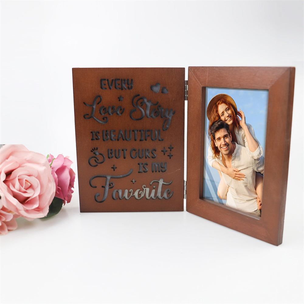 Personalized Photo Frame with Lights Gift for Father Mother Lover - MyHawaiianShirts