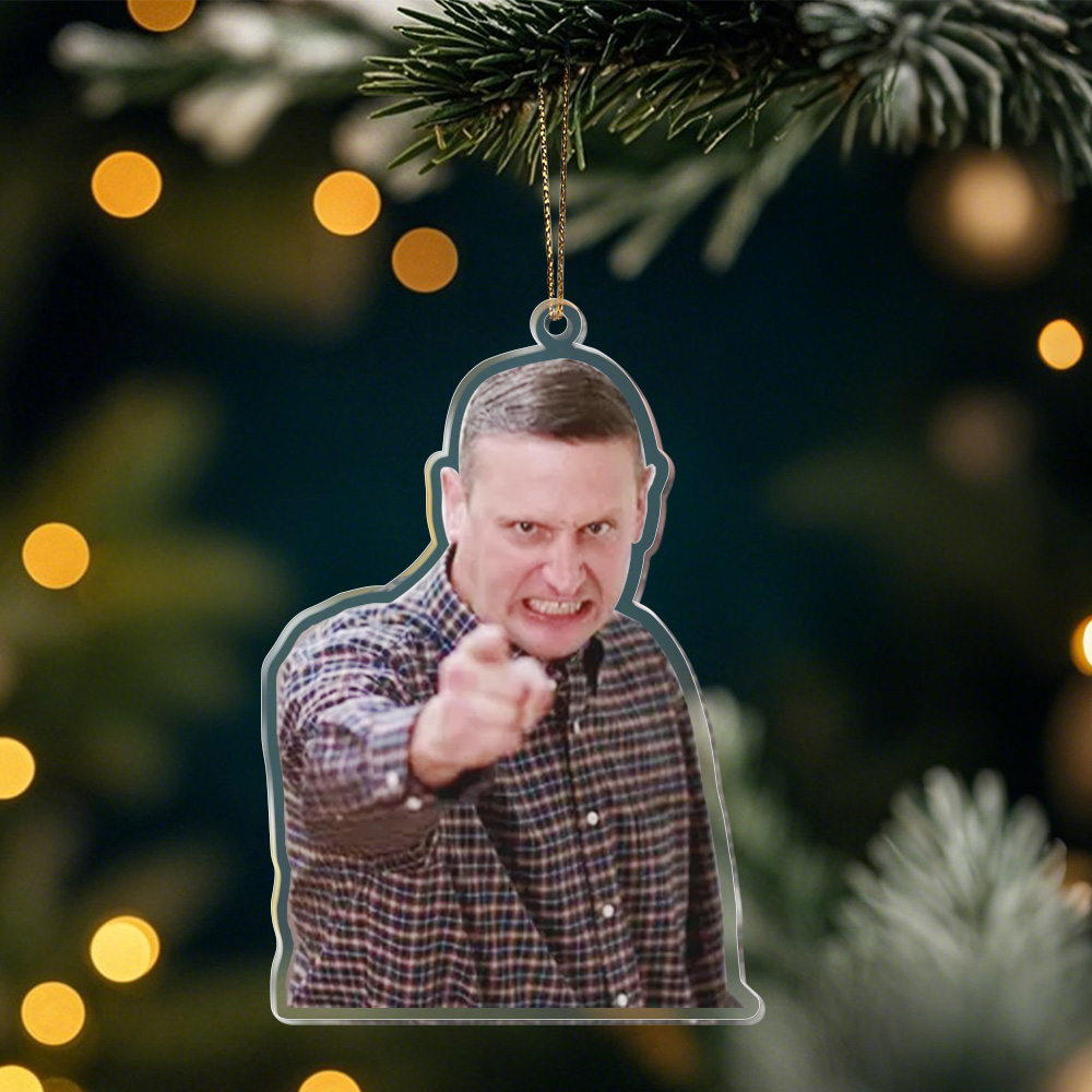 Funny Tim Robinson Zipline Ornament