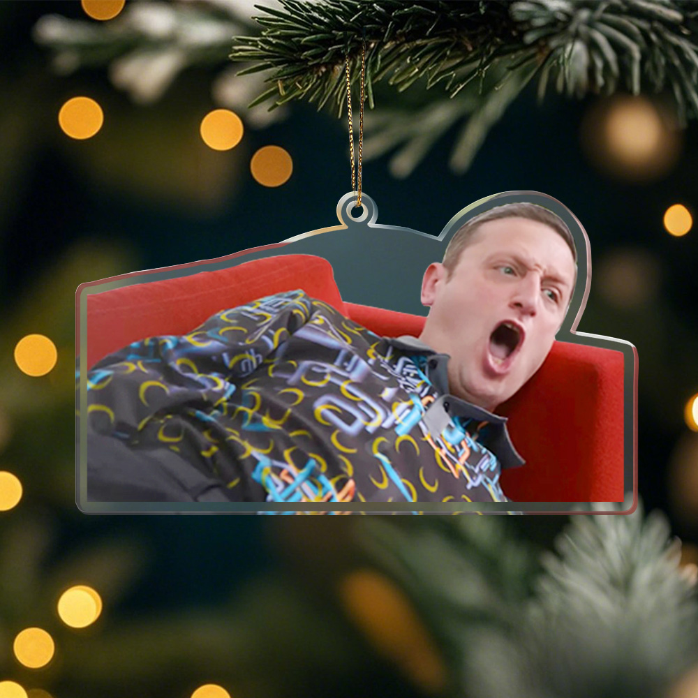 Funny Tim Robinson Zipline Ornament