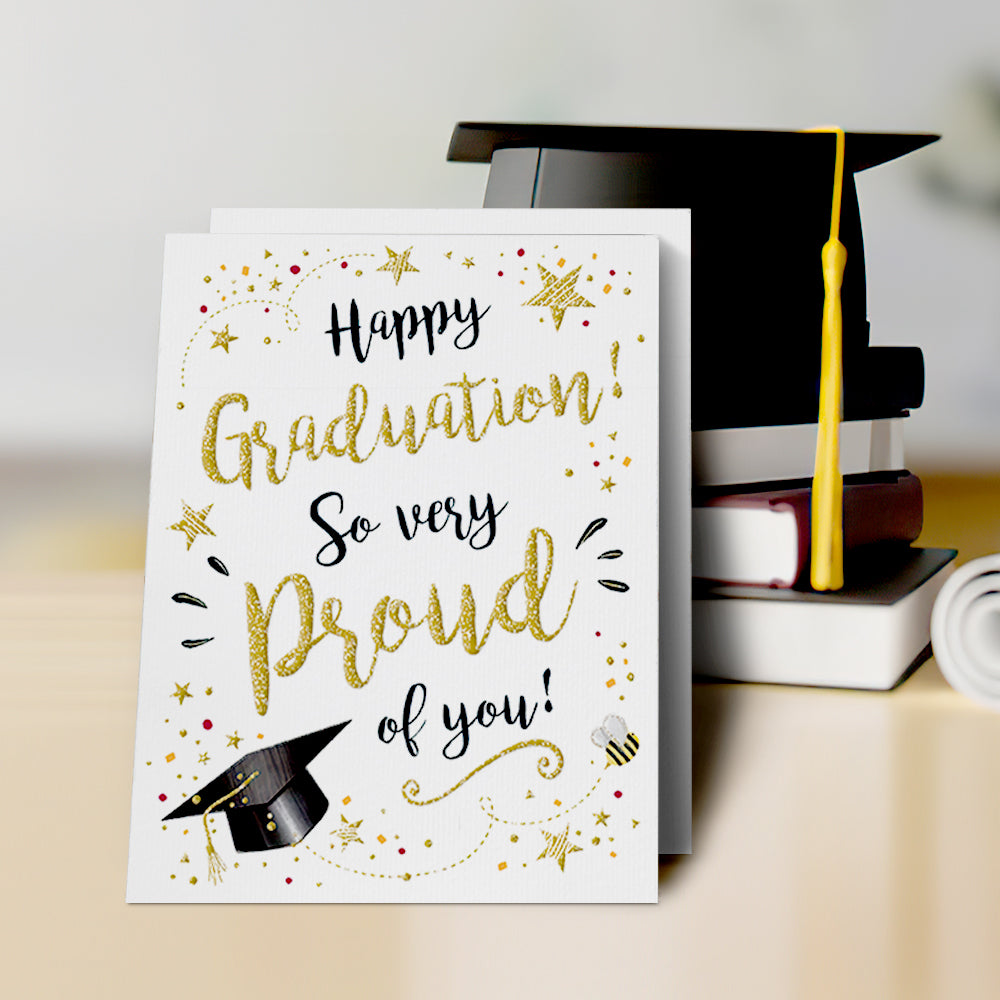 Graduation Card Happy Graduation Card So Proud of You - Greeting Card - MyHawaiianShirts