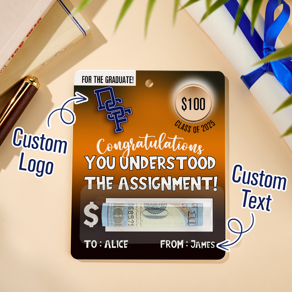 Graduation Money Card Holder, Congratulations Graduation Money Holder, Graduation Gift