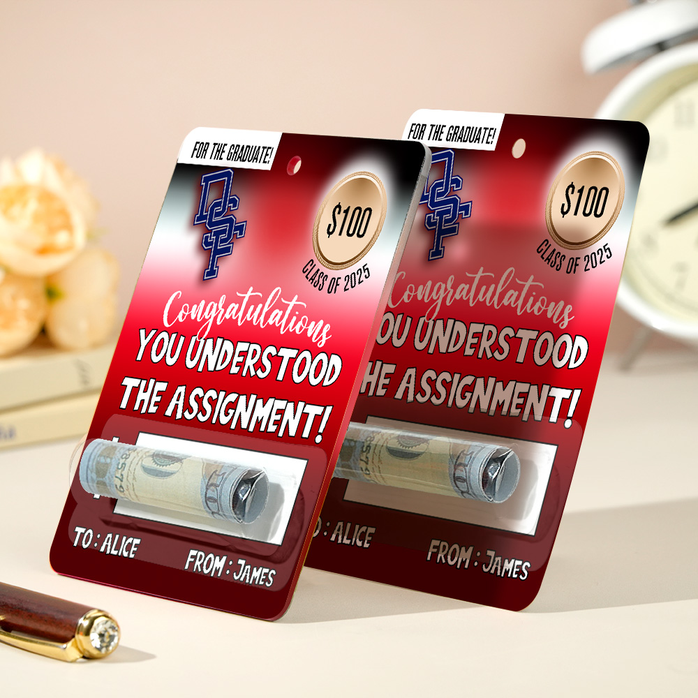 Graduation Money Card Holder, Congratulations Graduation Money Holder, Graduation Gift