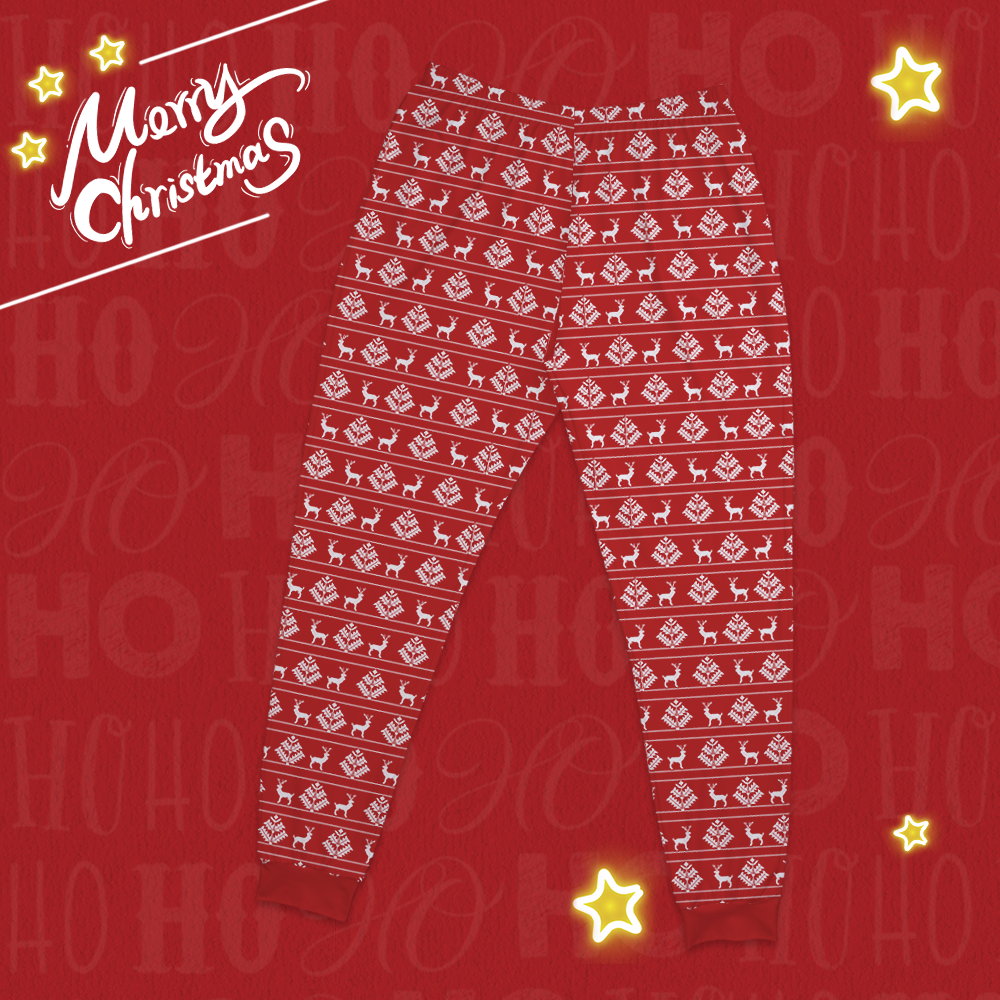 Custom Face Merry Christmas Personalized Pajamas-Pajama Bottoms