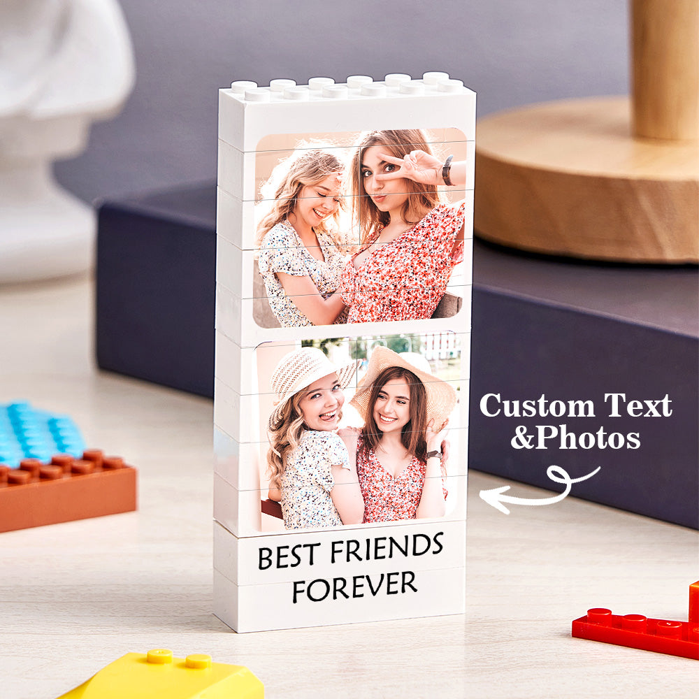 Personalized Photo Building Block Picture Brick Puzzle Gift for Best Friends - MyHawaiianShirts