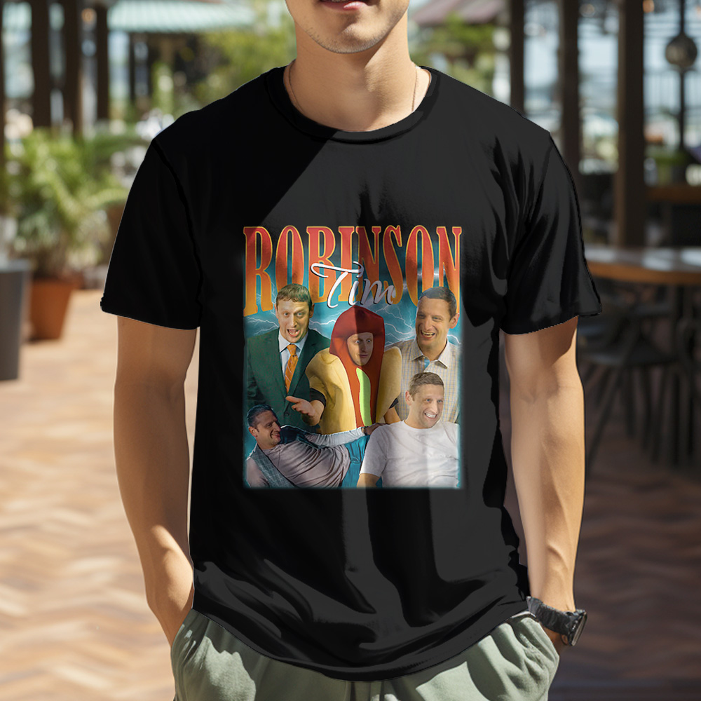 Vintage Tim Robinson Shirt Gift For Women and Men I think you should leave T-Shirt