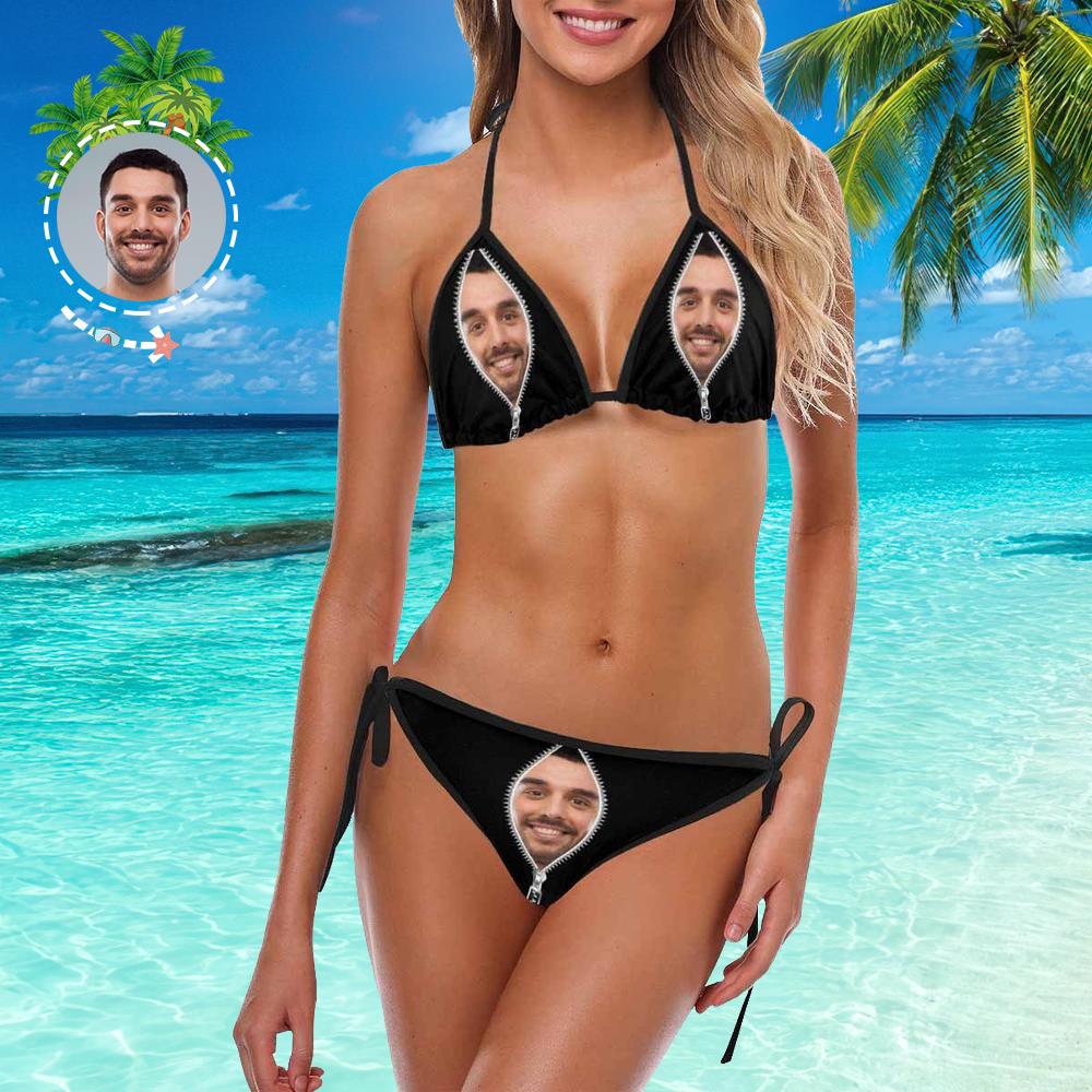 Face Bikini | Custom Bikini | Women's Swimwear