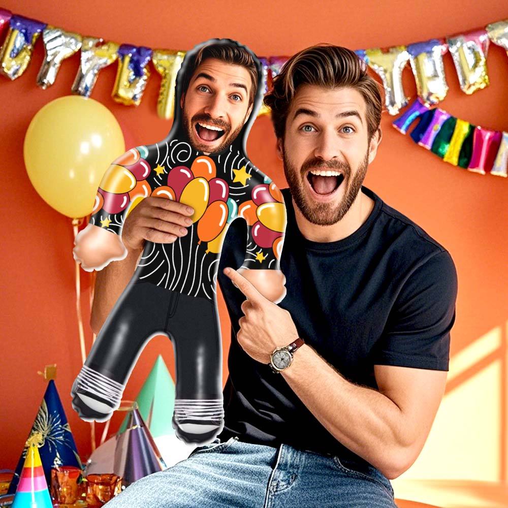 Custom Air Minime Birthday Balloon Jacket Blow Up Dolls Birthday Gift For Him