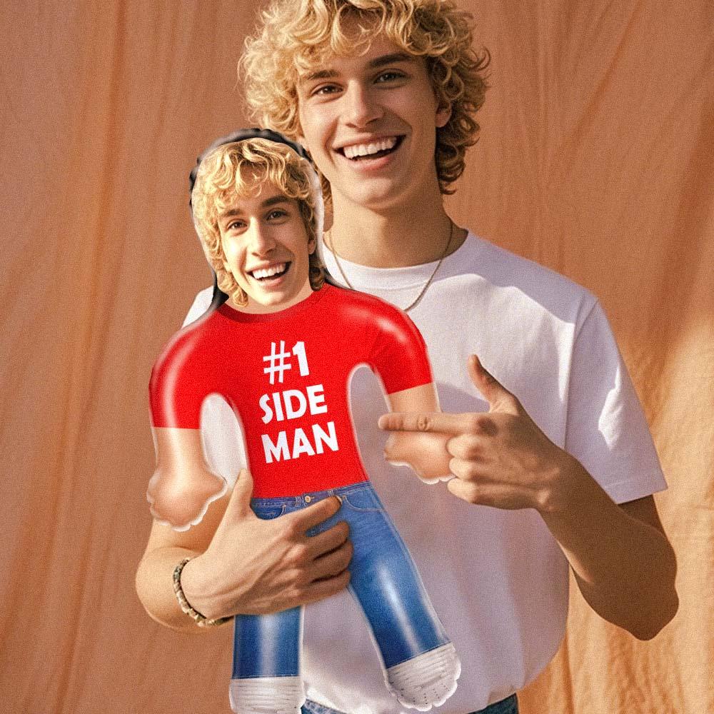Custom Inflatable Air Minime Doll Face Blow Up Doll Gift for Couple - #1 Side Man - MyHawaiianShirts