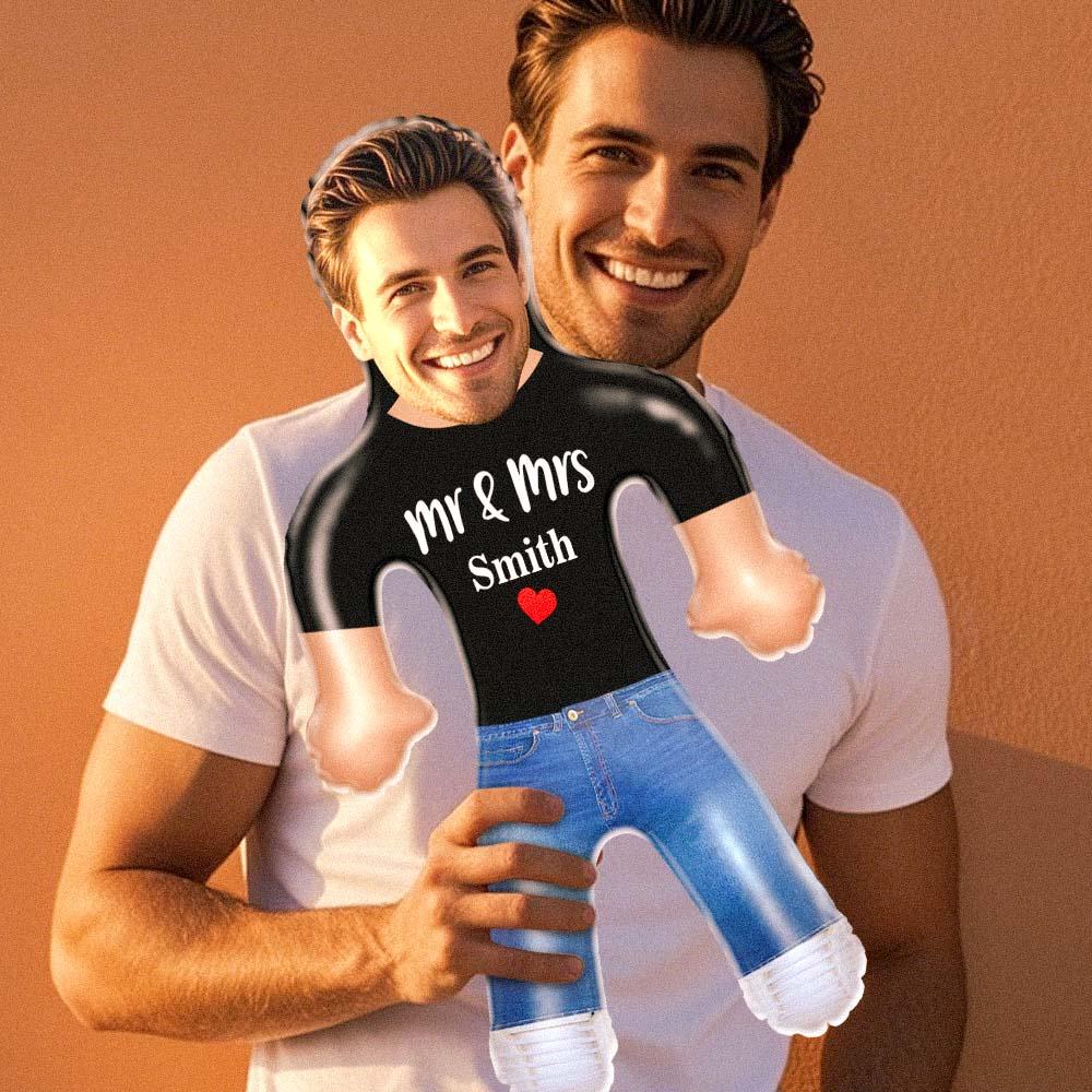 Custom Blow Up Doll Inflatable Air Minime Couple Gift - mr & mrs - MyHawaiianShirts