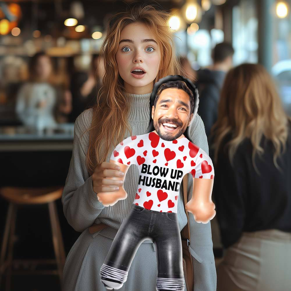Personalized Air Minime Blow Up Dolls Funny Inflatable Doll - Blow Up Husband - MyHawaiianShirts