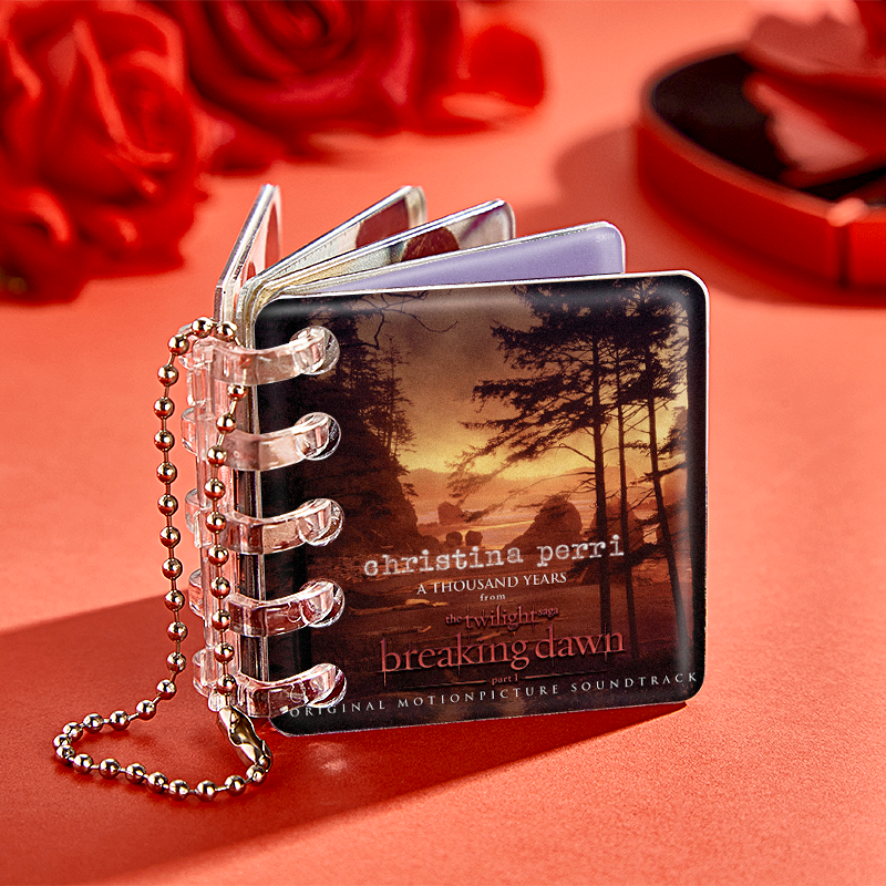Personalized NFC Music Album Pendant Acrylic Photo Album Bag Charm Custom 3-5 Songs