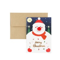 Snowman Christmas card