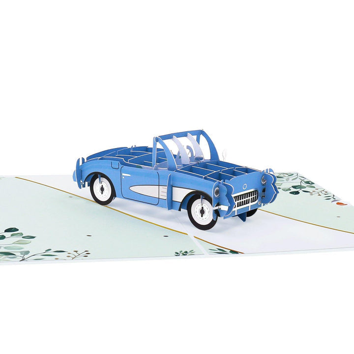 Classic Car Pop up Card for Father's Day - MyHawaiianShirts