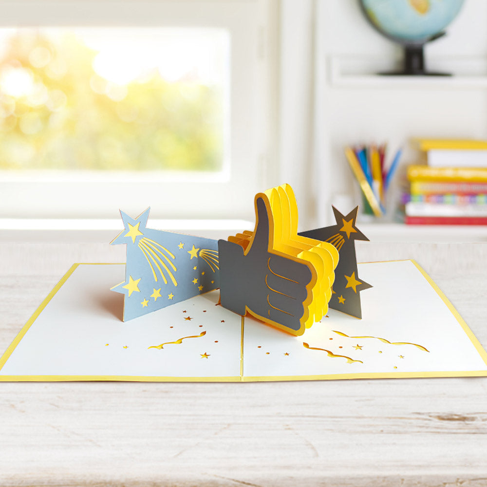 Congrats Graduation Praise 3D Pop Up Card Newly Grads Congratulations Greeting Card - MyHawaiianShirts