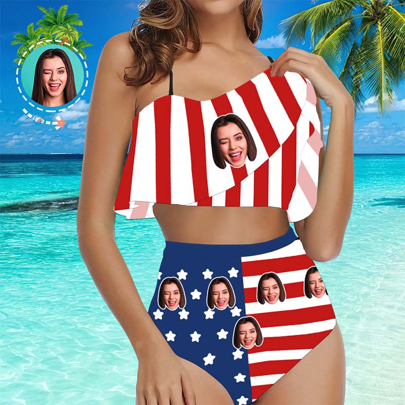 Face Bikini | Custom Bikini | Women's Swimwear
