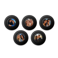 Custom Music And Photo Fridge Magnet Personalized Record Fridge Magnet Valentine's Gift for Couple