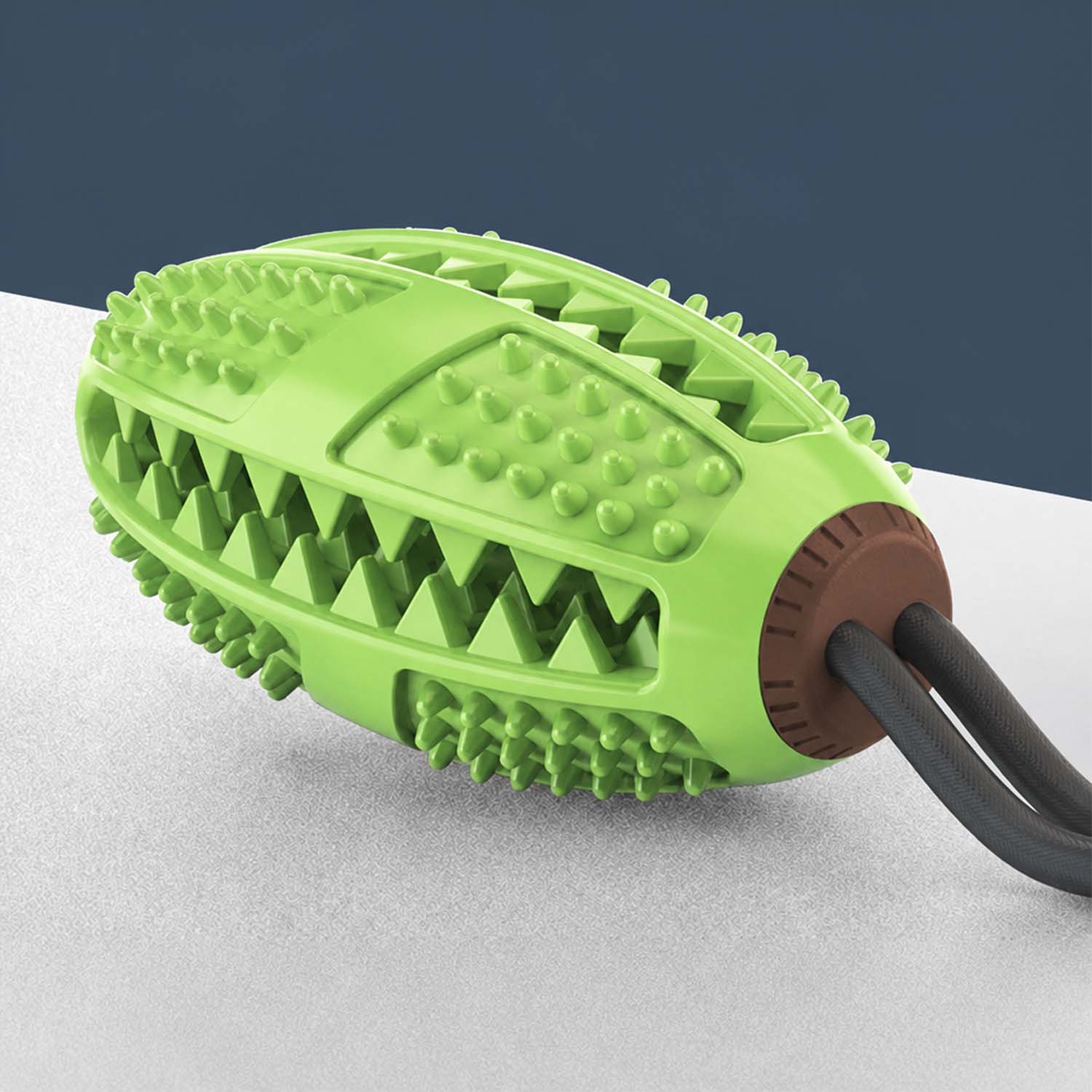 Interactive Dog Tug Toy with Suction Cup Base – Durable Chew & Pull Toy for Dogs