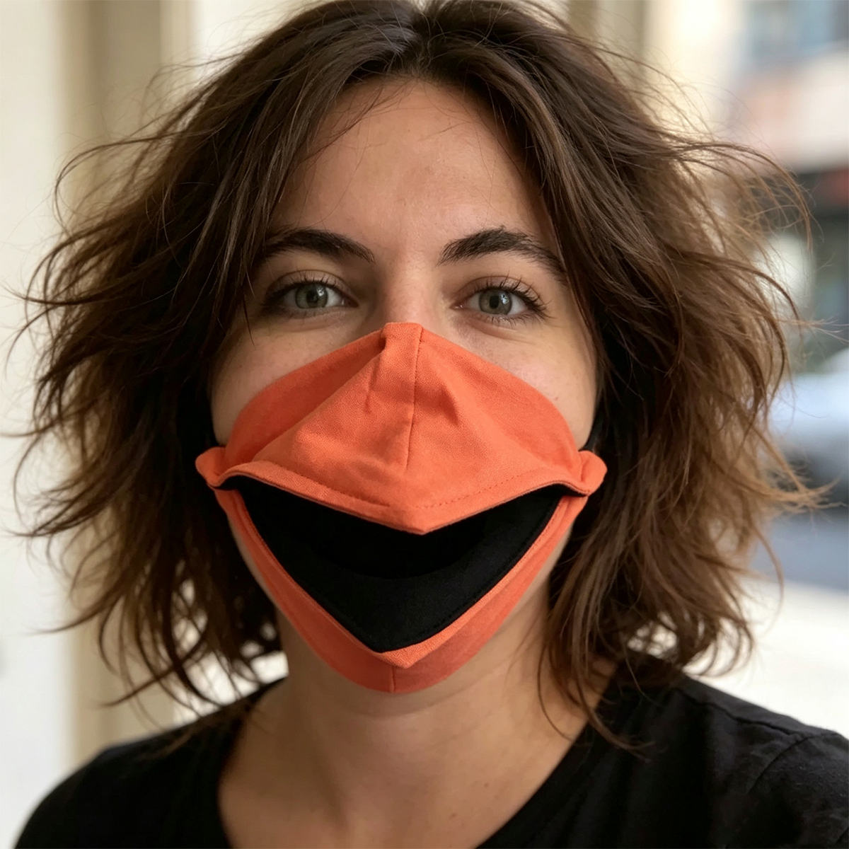 Raven Beak Funny Animal Face Mask, Novelty Bird Mouth Costume Mask for Halloween Parties & Cosplay