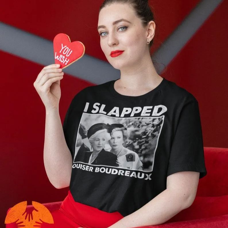 Classic Steel Magnolias I Slapped Ouiser Boudreaux Gift Essential Vintage T-Shirt, Steel Magnolias Shirt, Steel Magnolias Slapped Shirt