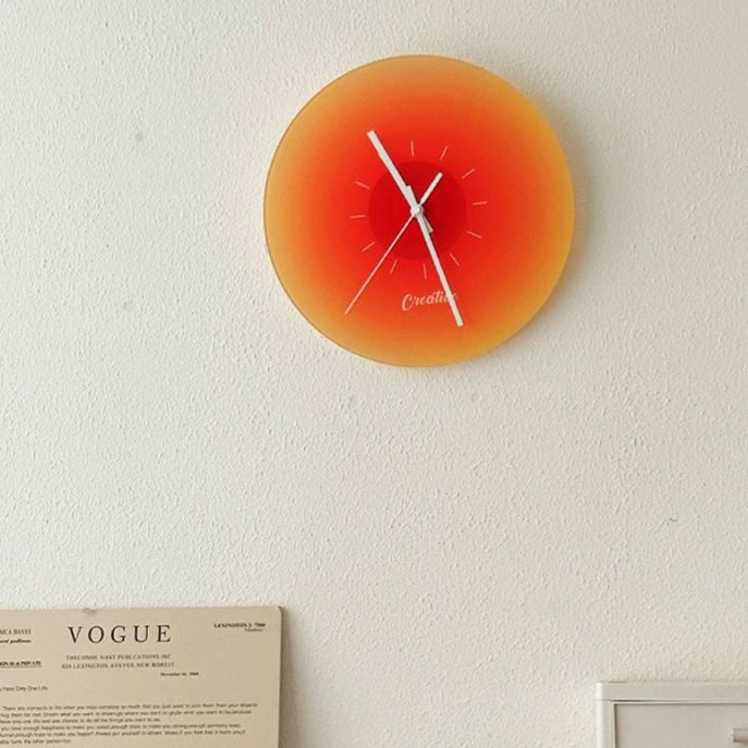 Personalized Vinyl Record Wall Clock Custom Photo or Text Music-Inspired Decor