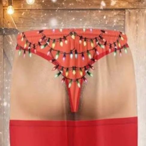 Funny 3D Printed Novelty Boxer Shorts, Plaid Drawstring Lounge Pants for Christmas Parties