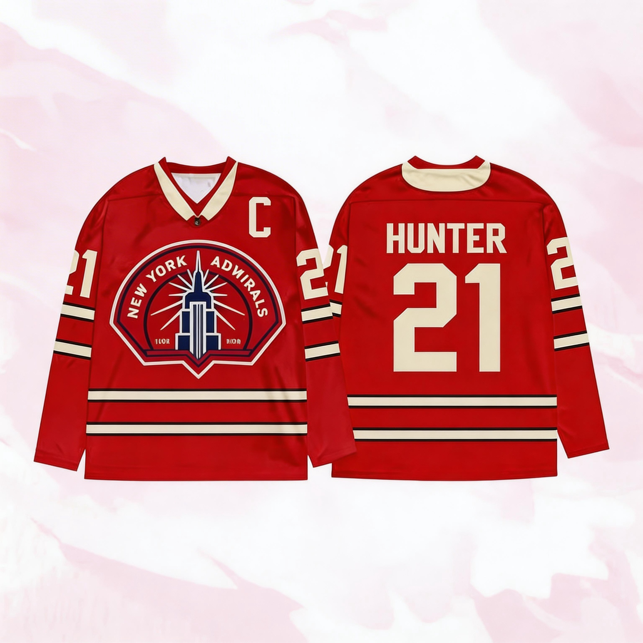 Personalized Hockey Jersey Shirt Custom Logo, Name & Number Sports Streetwear Fan Streetwear Shirt