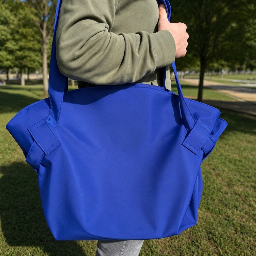 Lightweight Crossbody Bag Water-Resistant, Wide-Opening, High-Capacity Everyday Shoulder Bag