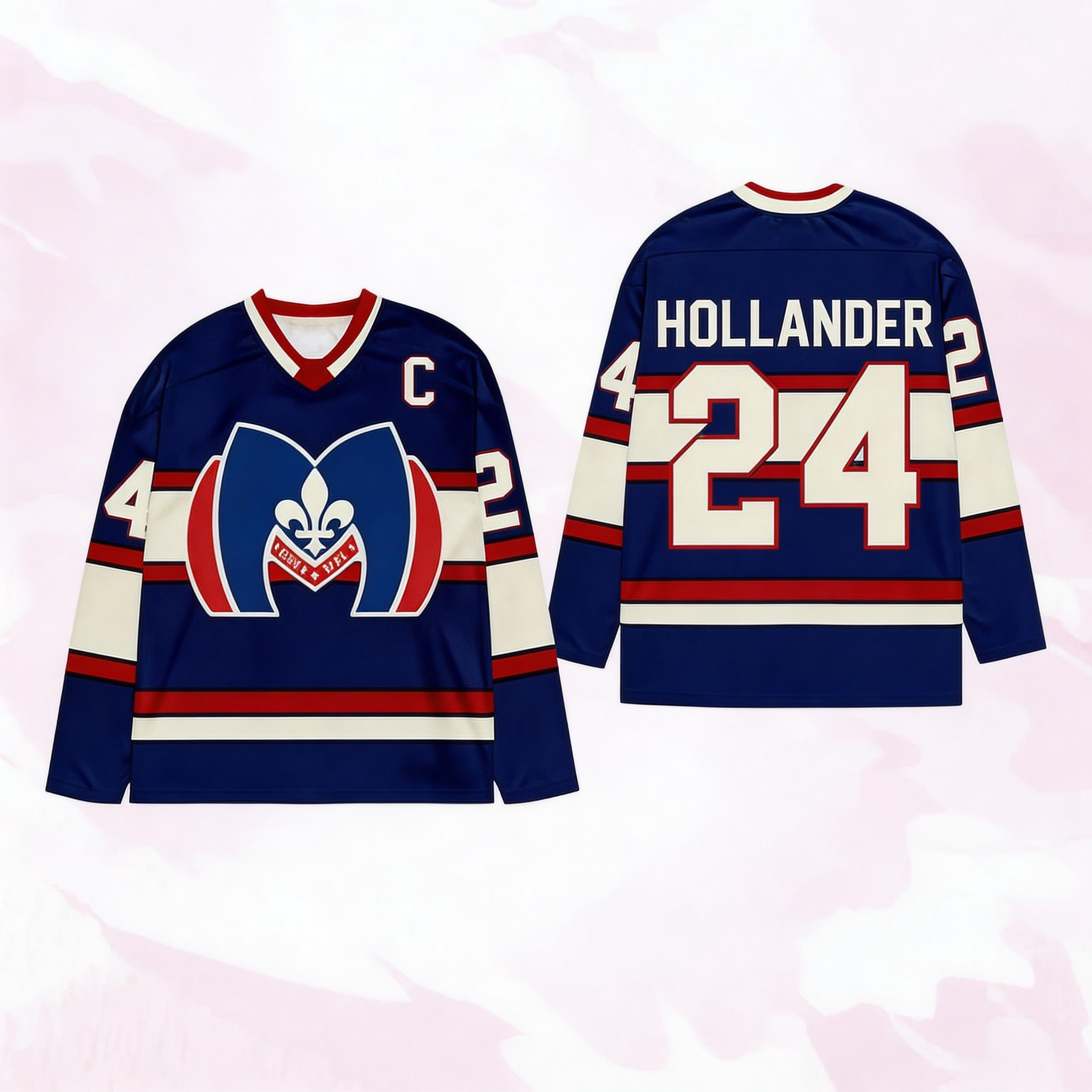 Personalized Hockey Jersey Shirt Custom Logo, Name & Number Sports Streetwear Fan Streetwear Shirt