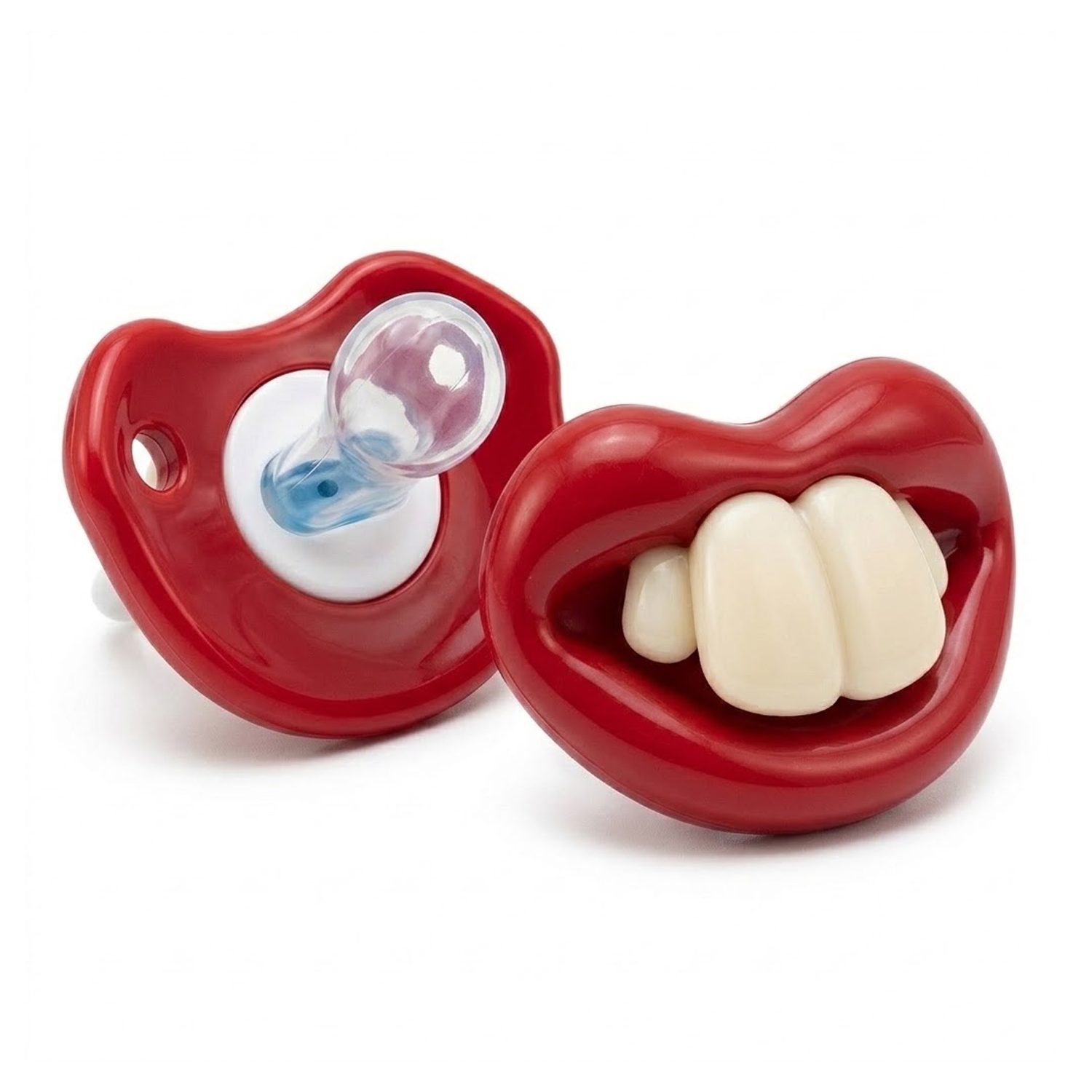 Funny Red Lips Pet Chew Toy, Quirky Tooth-Shaped Dog & Cat Toy for Chewing