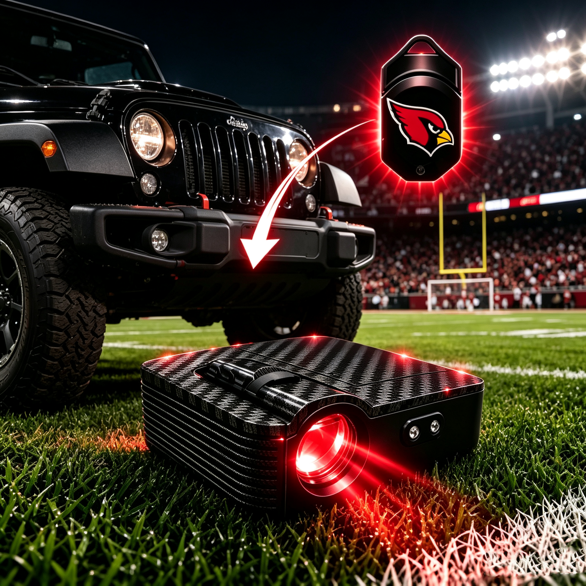 Football Team Car Door Projector Lights | Custom Logo LED Welcome Gift