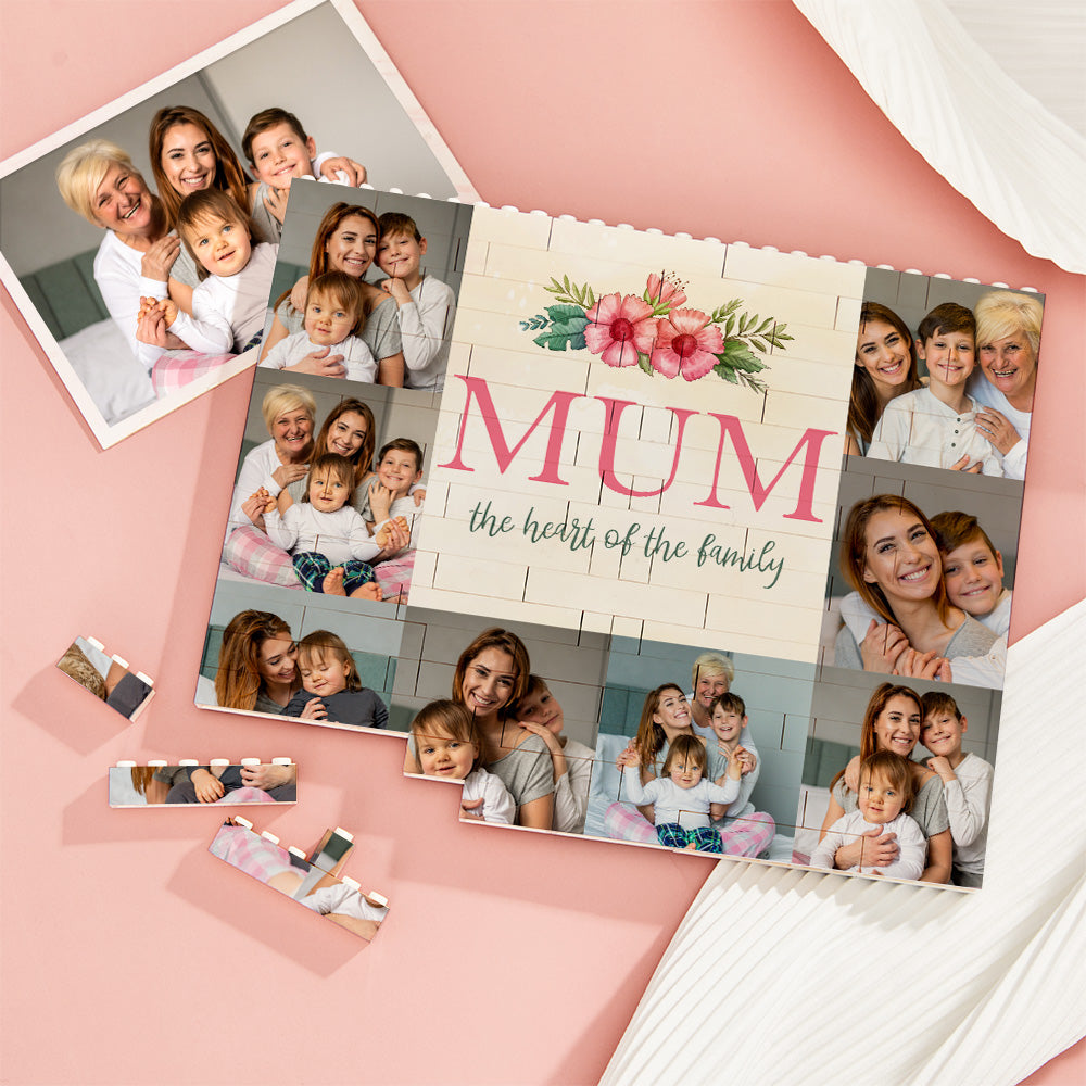Personalised Photo Building Block Mother's Day Gift