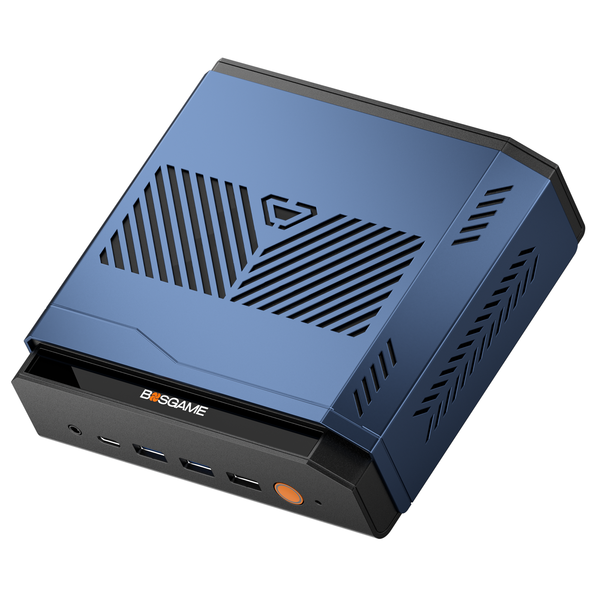 Bosgame VTI-490, Intel Core Ultra X7 358H(16C/16T, Up to 4.8GHz), 64GB LPDDR5X 9600MHz 1TB PCIe4.0 SSD,