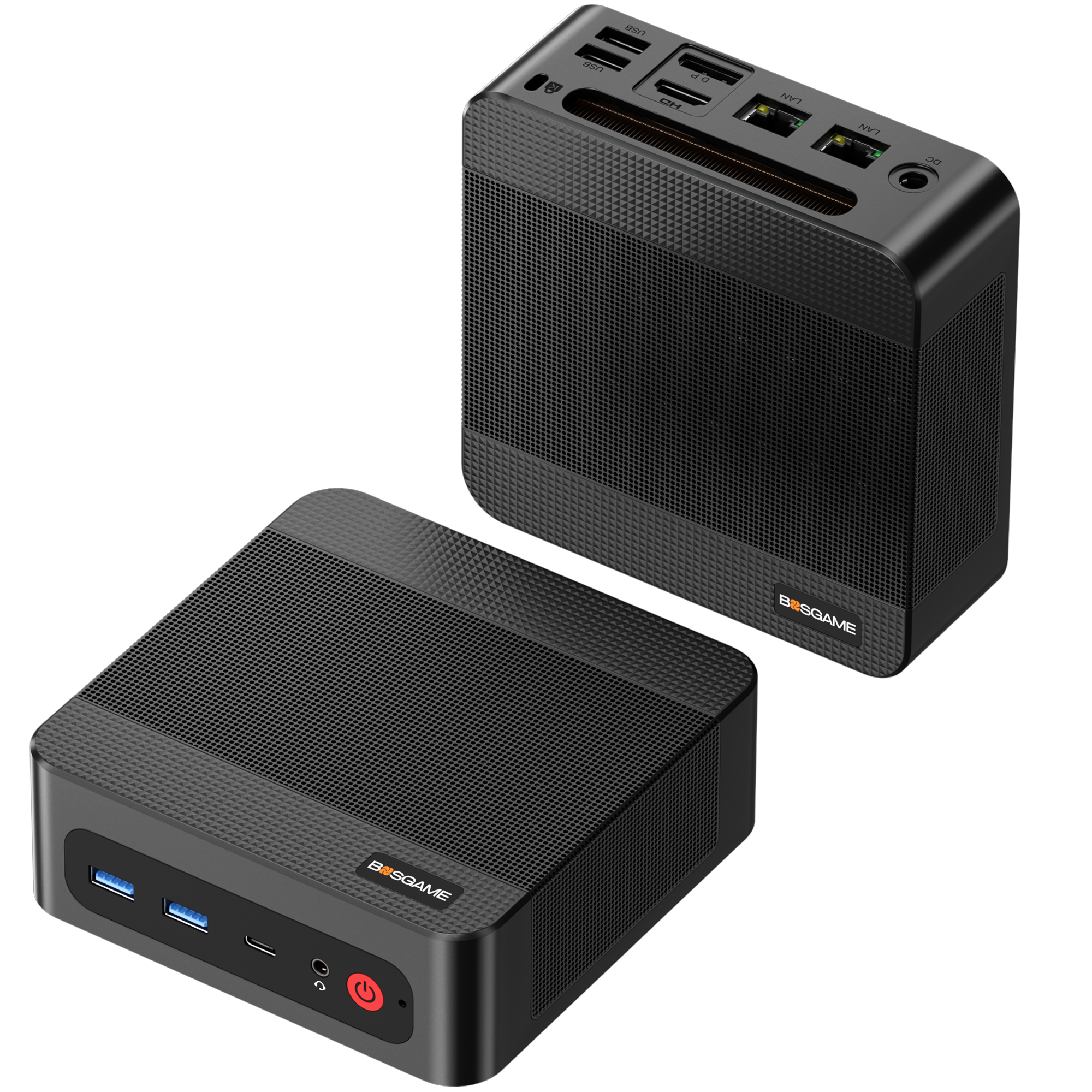 BOSGAME P3 Plus Mini PC, AMD Ryzen 7 7840HS, 16GB DDR5 RAM, 1TB PCIe 4.0 NVMe SSD Compact Desktop Computer