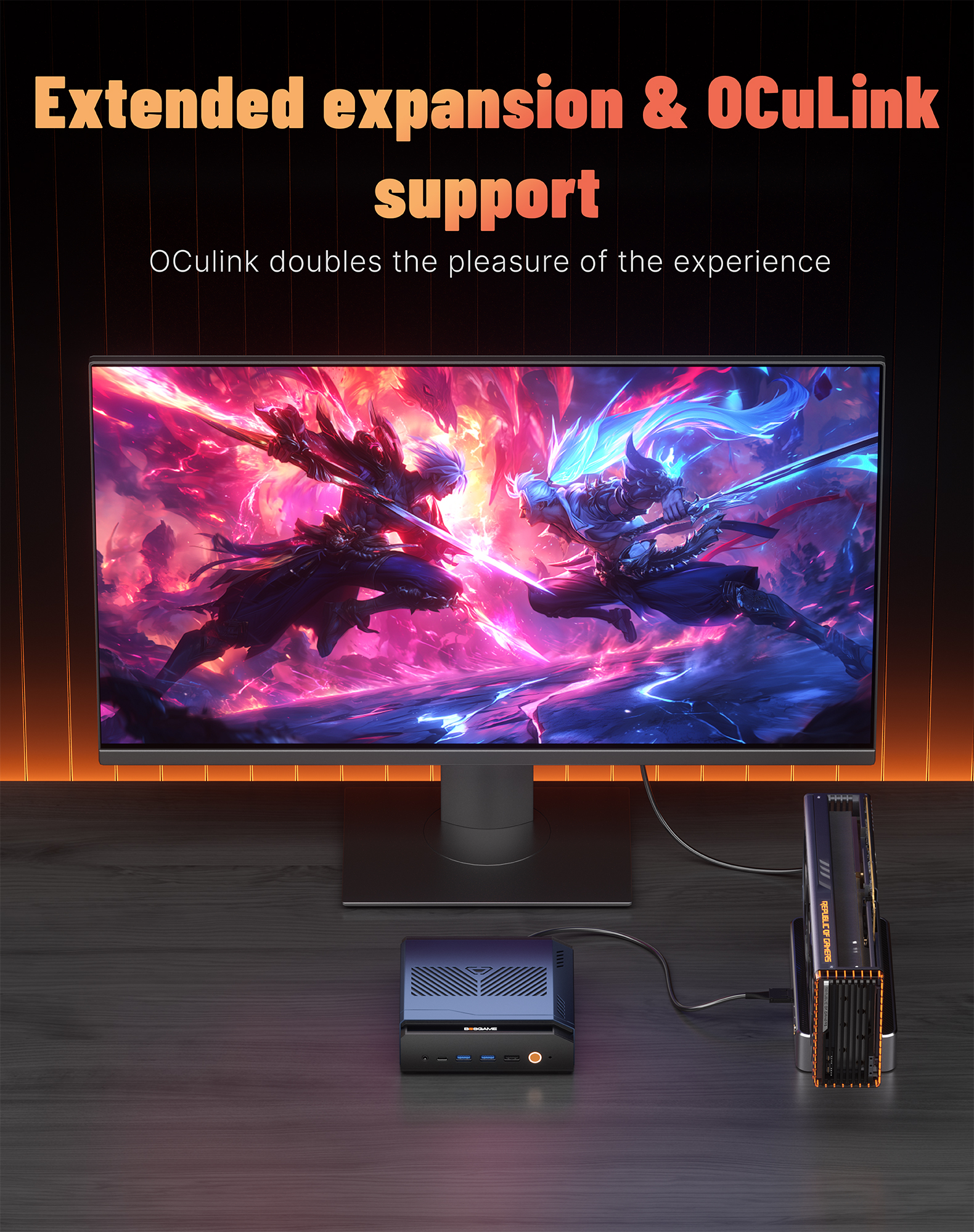 BOSGAME VTA-439 Mini PC AMD Ryzen AI 9 HX 470