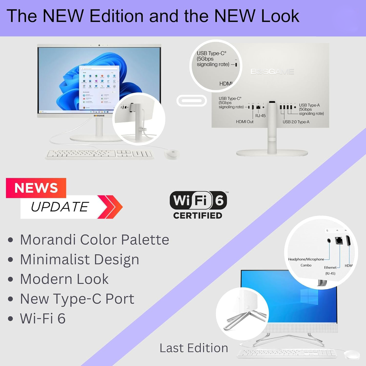 BOSGAME All in One  Desktop PC