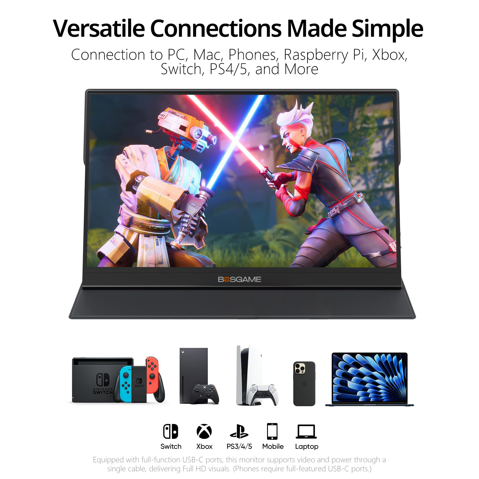 BOSGAME Protable Monitor AP5