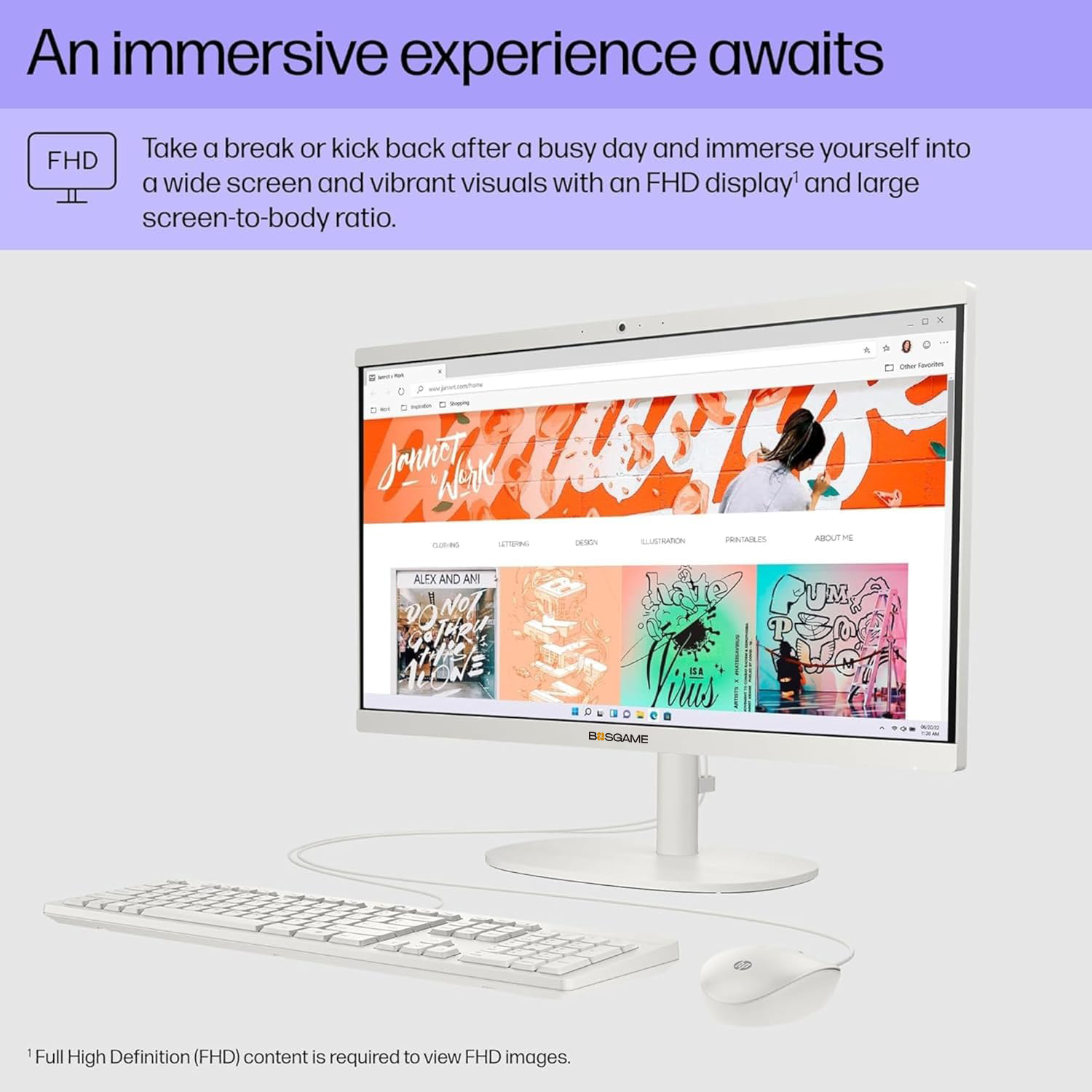 BOSGAME All in One  Desktop PC