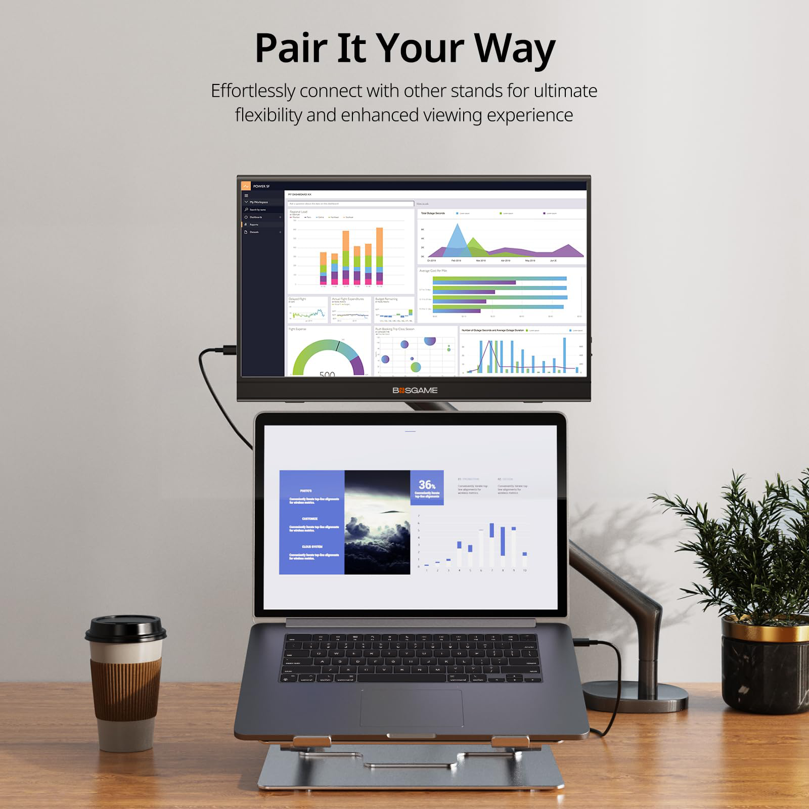 BOSGAME Protable Monitor AP5