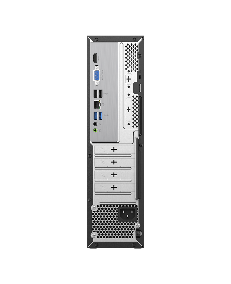 VX40 Tower Desktop Computer, Intel Core i5-12450H, 8GB DDR4 1TB NVMe SSD, 8L Compact Case, 4K Dual Display, WiFi 6