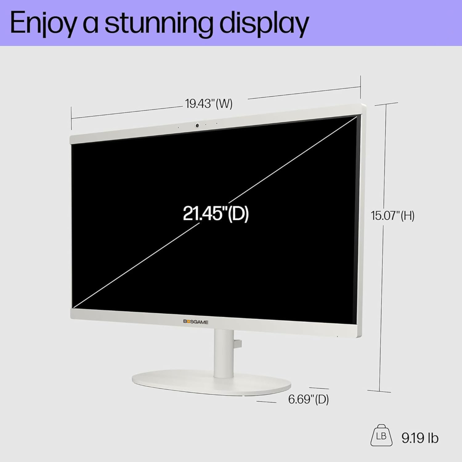 BOSGAME All in One  Desktop PC