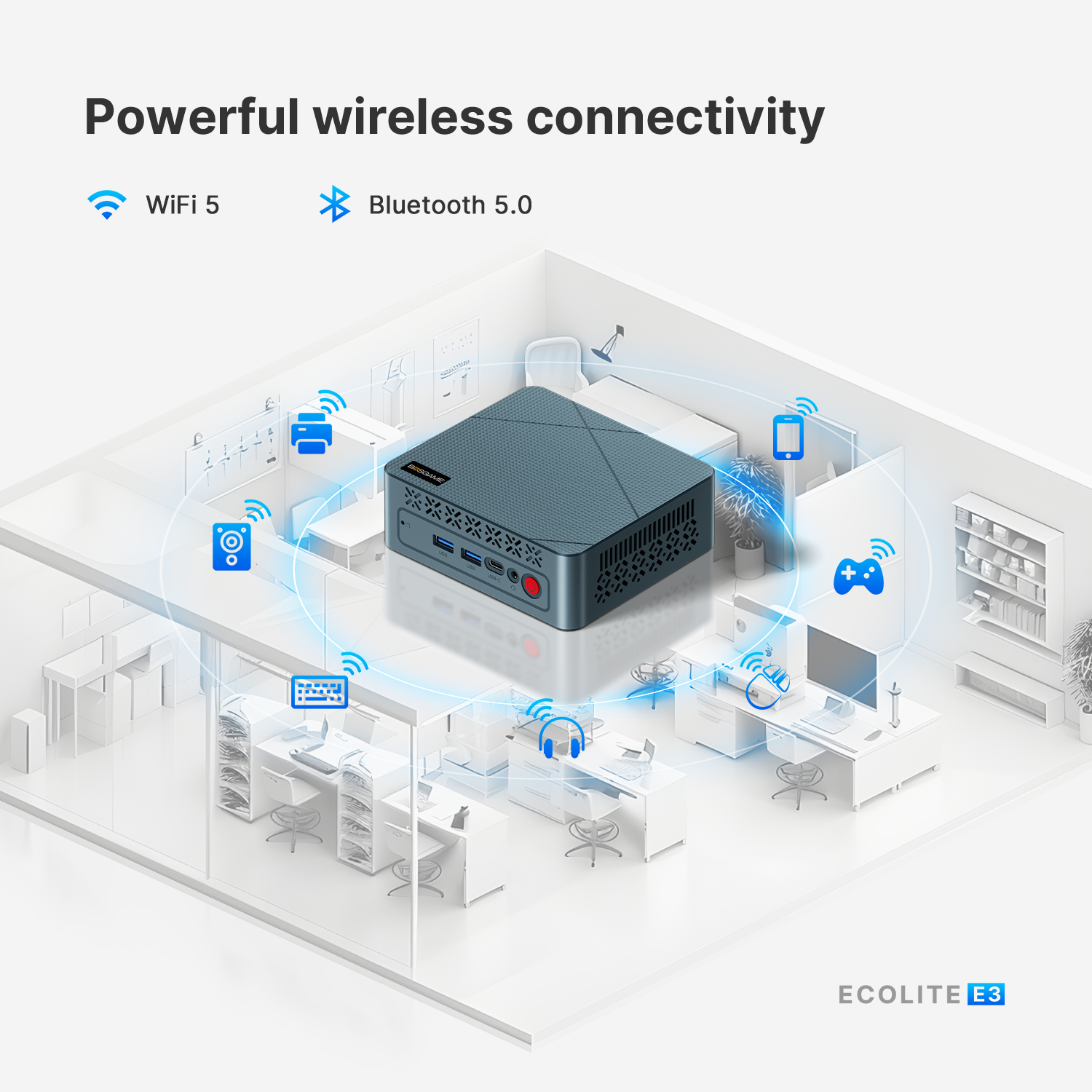 BOSGAME Intel  Mini PC E3