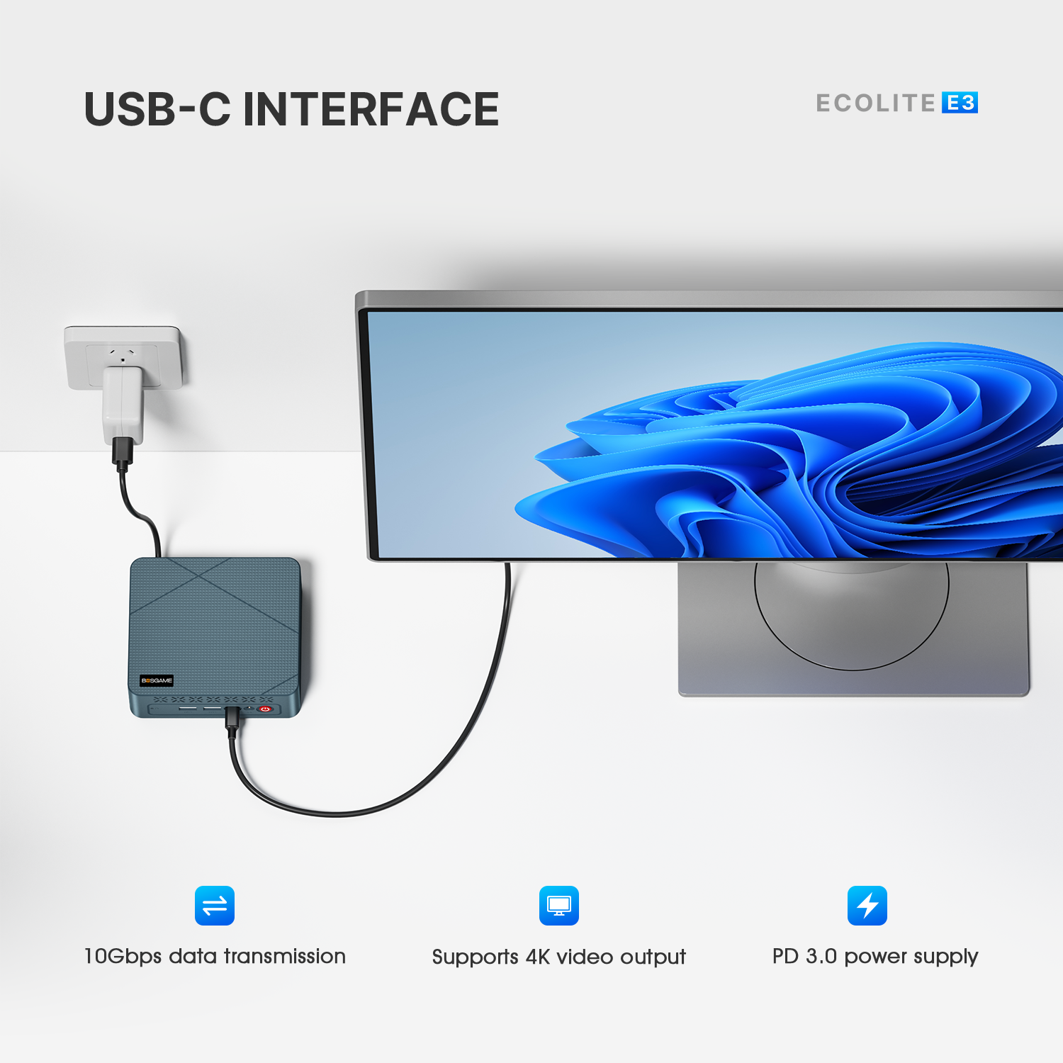 BOSGAME Intel  Mini PC E3
