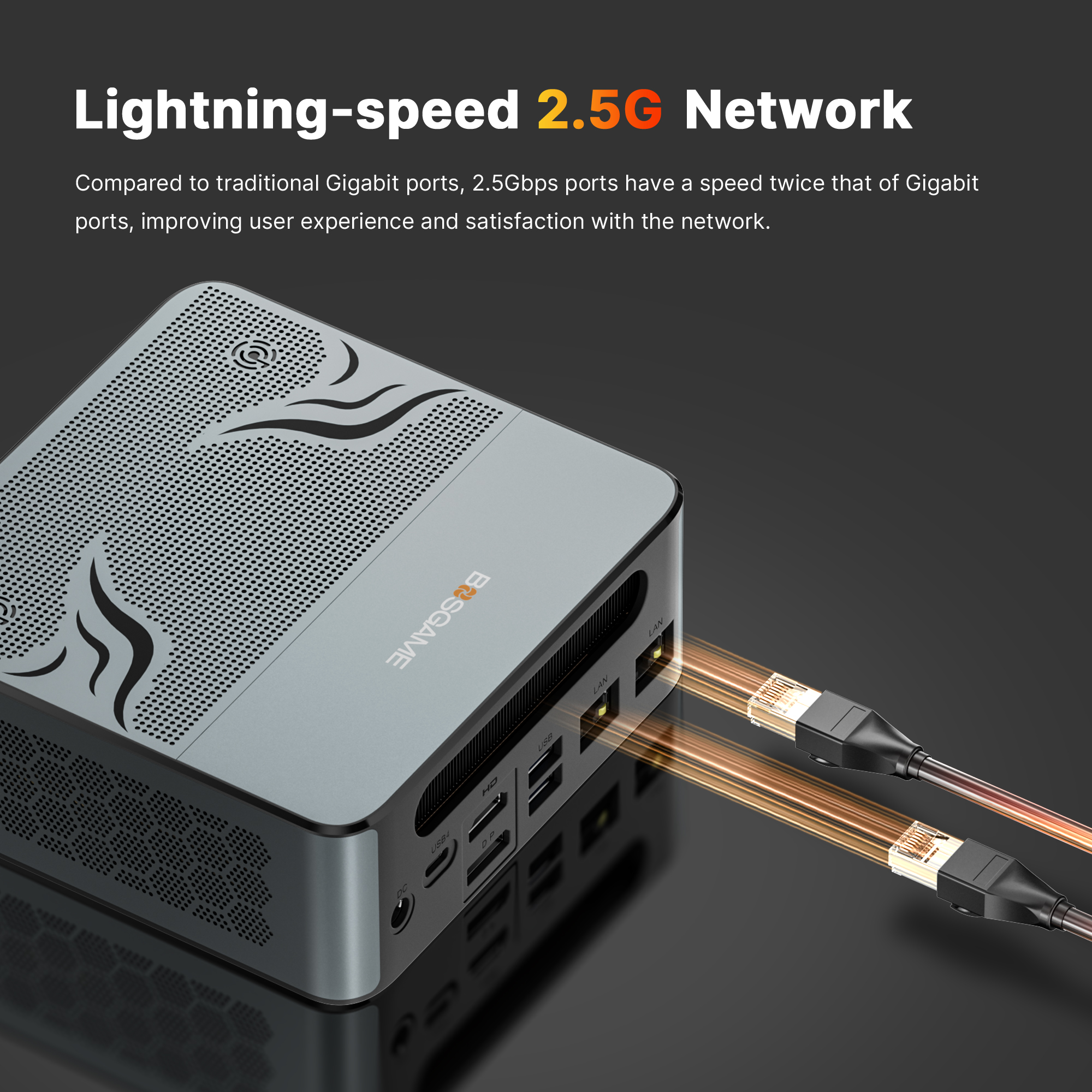 BOSGAME Mini PC M2 AMD Ryzen 97940HS