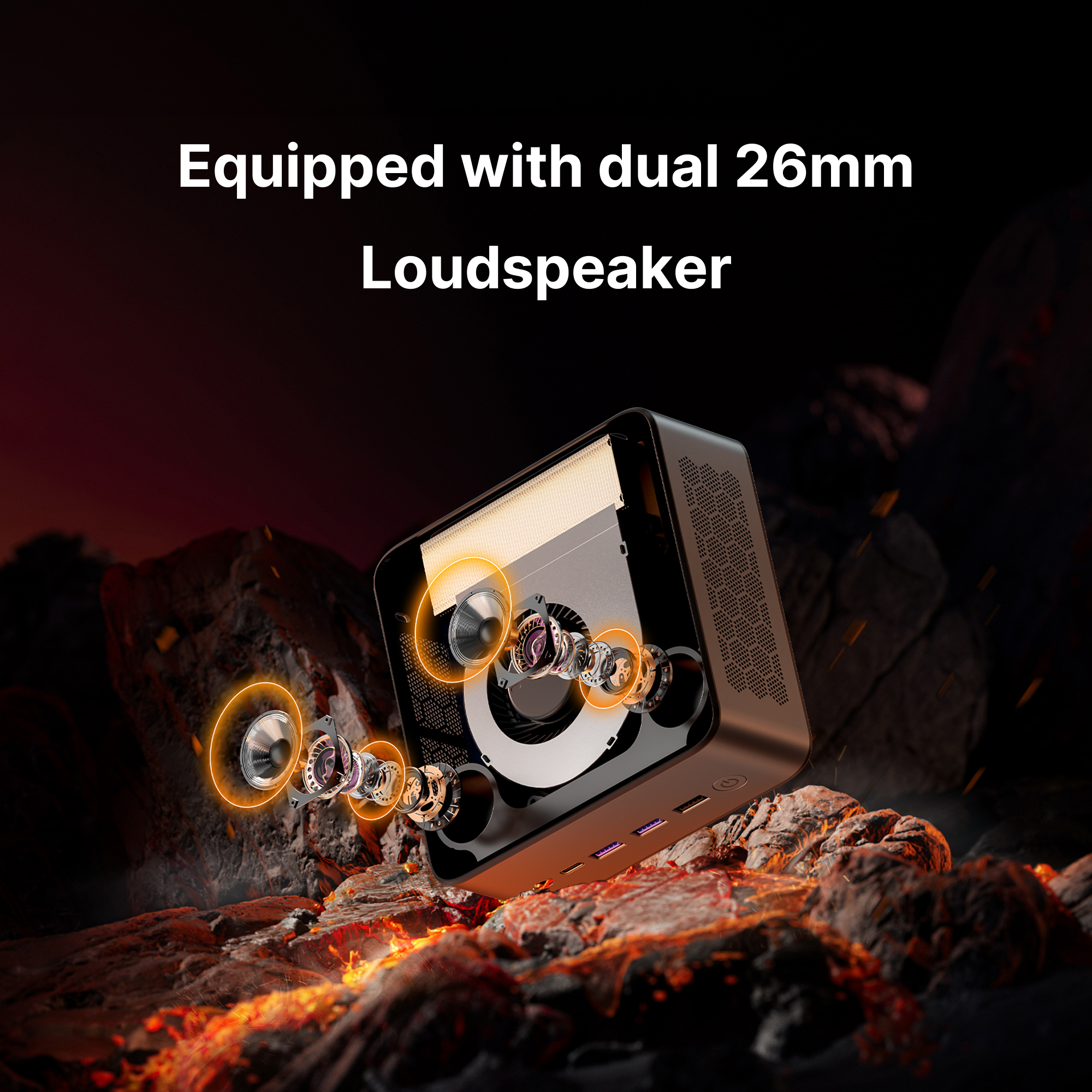 BOSGAME Mini Gaming PC M2