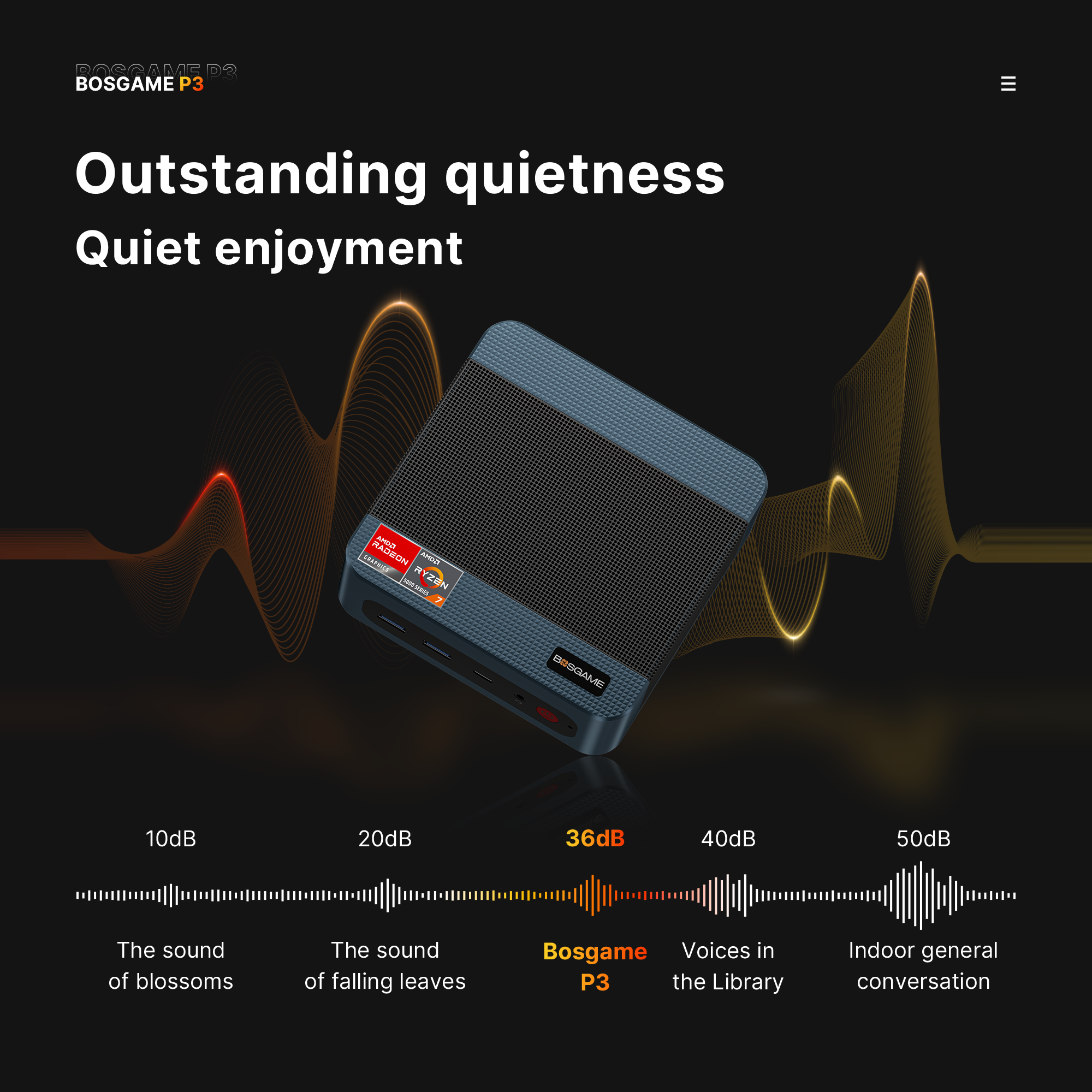 BOSGAME Mini PC P3Lite